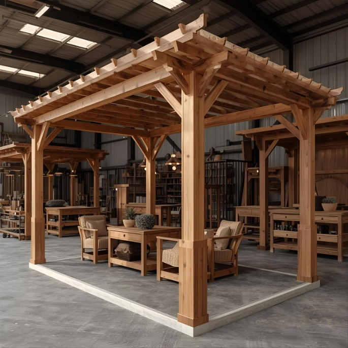 Výroba altánkov a svietidiel